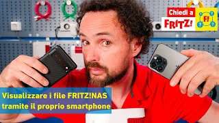 Visualizzare i file FRITZNAS tramite il proprio smartphone  Chiedi a FRITZ 21 [upl. by Pavior]