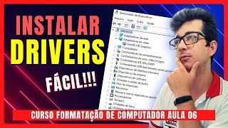 🧰 Como INSTALAR ou ATUALIZAR TODOS OS DRIVERS DO PC  Instalar os Drivers Depois de Formatar [upl. by Hamas]