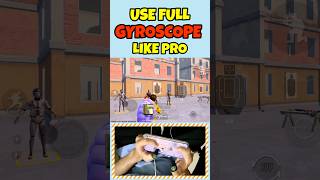 LEARN USING GYROSCOPE😎In Bgmi [upl. by Sitoiganap]