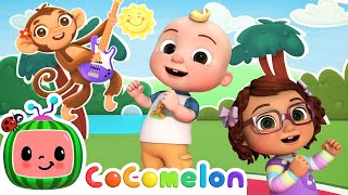 Monkey Rockabye Baby 🎶  Dance Party  CoComelon Nursery Rhymes amp Kids Songs [upl. by Eissim]