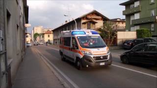 Ambulanza AVIS Meda in emergenza [upl. by Elrebmik]