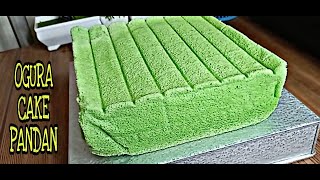 OGURA CAKE PANDAN  BOLU PANDAN SELEMBUT KAPAS TANPA PENGEMBANG  SUPER MOIST [upl. by Eentruok902]