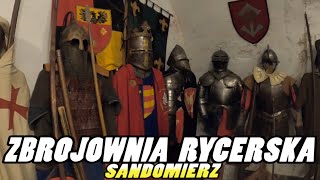 ZBROJOWNIA RYCERSKA  Knights Armory Sandomierz  Poland 4k [upl. by Ayitahs]