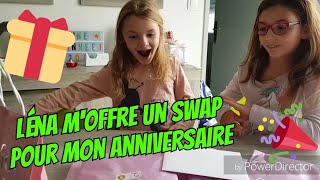 Swap danniversaire offert par Léna la brune [upl. by Osugi]