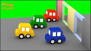 Cartoon Cars  MOVING WALLS RACE  Cartoons for Children  Childrens Animation Videos for kids [upl. by Ibbie]