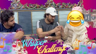 Siblings Whisper Challenge  Part 2 [upl. by Amiarom874]