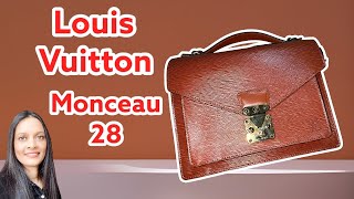 Review Louis Vuitton Monceau 28 louisvuitton louisvuittonlover prelovedbag [upl. by Bonine160]