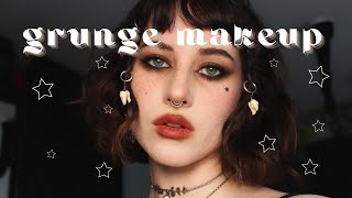 grunge makeup tutorial [upl. by Erreipnaej]