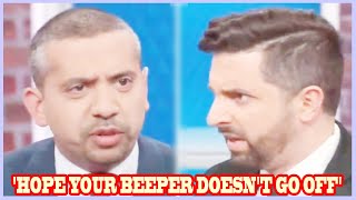 TV star yanked off air after telling Muslim journalist hope your beeper doesnt go off [upl. by Enelrak321]