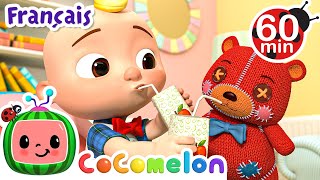 La chanson du nounours  CoComelon en Français  Chansons pour bébés [upl. by Yehtomit]