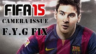 FYG Fix  Fifa 15 Shaky \ Skipping Camera Bug Fixed [upl. by Ardnama]