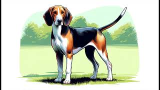 An American Foxhound dog standing on grass chatgpt prompt chatgptprompts stylelook dog gpt4 [upl. by Smiga]