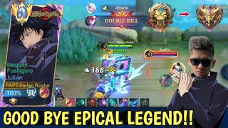 GOODBYE EPICAL LEGEND [upl. by Derwon]