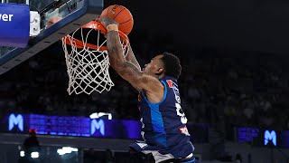 Huge Dunk By Melbourne Uniteds Rayjon Tucker Round 1 NBL23 [upl. by Eitsyrhc]