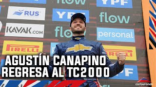 Canapino vuelve al TC2000 con un claro objetivo batir a los Renault [upl. by Nauqed]