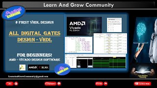 Xilinx Vivado VHDL Tutorial Learn Simulate and Synthesize All Basic Gates for FPGA Design [upl. by Ernie859]