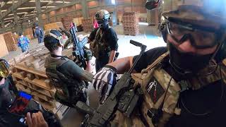 Campo Force One Airsoft Mooca  São Paulo  FULL GAME  VFC BCM MCMR 115quot AEG [upl. by Acirehs]