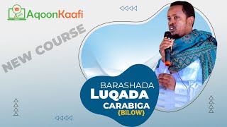 BARASHADA LUQADA CARABIGA NEW COURSE [upl. by Isiahi]