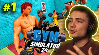 EN İYİ SPOR SALONU NASIL YAPILIR   Gym Simulator 24 1 [upl. by Ahsinawt439]