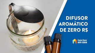 🕯️🍃🪔 Como fazer difusor aromático para óleos essenciais e aromaterapia 🕯️🍃🪔 [upl. by Ahtnama]