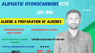 Alkene  Preparation of alkene class 12  Aliphatic hydrocarbons  urdu hindi mdcat neet jee [upl. by Assilla]