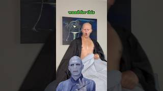 Voldemort CASTS WITH HIS SECOND WAND 😏😏😏 comedy funny lol voldemort harrypotter hogwarts [upl. by Oiuqise]