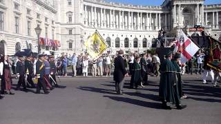 Otto Von Habsburg Funeral Procession [upl. by Aerdnaid]