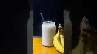 Banana Milk Shake 🍌  Foodie One  Shorts Asmr [upl. by Spatz]