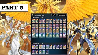 LIGHTSWORN HORUS DECK 2024 UNSTOPPABLE COMBOS TO CRUSH THE META PART 3 on YuGiOh Master Duel [upl. by Aelgna]