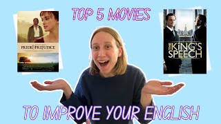 Top 5 movies to improve your English [upl. by Oratnek]