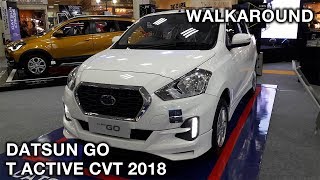 Datsun GO 12 T Active CVT 2018  Exterior amp Interior Walkaround [upl. by Hermosa]