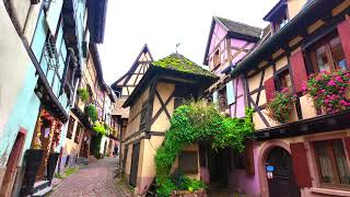 EGUISHEIM ALSACE FRANCE 🇫🇷 [upl. by Rosmunda]