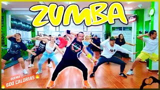 ZUMBA en CASA Dance Workout 🔥 Clase COMPLETA y DIVERTIDA [upl. by Prochoras]