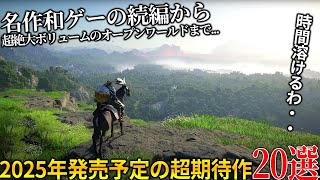 時間溶けるって2025年発売予定の新作ゲームが大作ラッシュ過ぎる世界が注目オープンワールド紅の砂漠からSIEの名作和ゲーパタポン続編おすすめゲーム20選【PS5PS4SwitchPC】 [upl. by Gleich]