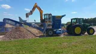 Plantworx 2015 Concrete Crushers Demo [upl. by Besse]