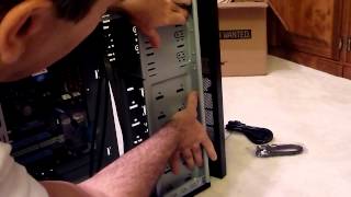 PC 12 Installing the DVD Drive into the Case [upl. by Jewelle]