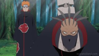 Pain Sasori Vs Orochimaru  O Recrutamento para Akatsuki  HD [upl. by Brout]