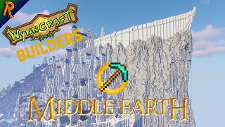 Wynncraft Builders visit MiddleEarth recreation in Minecraft [upl. by Ernesto]