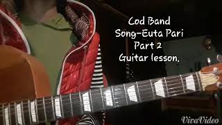 Cod band Euta Pari Part 2 Guitar lesson Anup Bantawa [upl. by Bobbette]