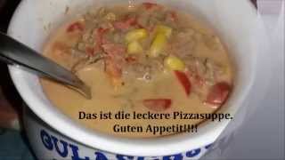 Loonita  Pizzasuppe  Pizza  Suppe  Hackfleischsuppe  Lowcarb  Low Carb  DIY  Rezept [upl. by Juditha]