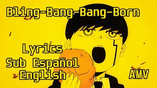 BlingBangBangBorn  Mashle S2  Lyrics Japonés Romaji amp Sub EspañolEnglish HD 「AMV」 [upl. by Aneehsak]