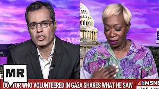 Doctor’s Gaza Experience Brings MSNBC’s Joy Reid To Tears [upl. by Saxet]