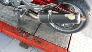 Honda CBF 1000 LeoVince sound [upl. by Helve]