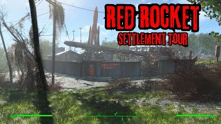 Red Rocket Settlement Tour  Fallout 4 [upl. by Nylodnewg]