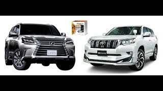 TOYOTA LC PRADO 2018г и LEXUS LX570 2018г автосигнализация Pandect X3150 в гХабаровск [upl. by Alenairam13]