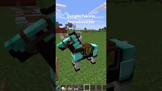 Zengin fakir 9 Bölüm takip edip like atmayı unutmayınnn minecraft keșfet zenginfakir kesfet [upl. by Jilly]