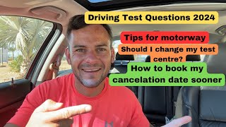 Driving Test Questions [upl. by Neelrad]