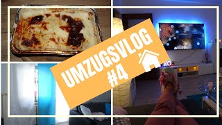 UMZUGSVLOG4vegetarische Lasagne😋Möbel aufbauenStehlampen aus Papier von AmazonTomb Raider auf PS4 [upl. by Dorina]