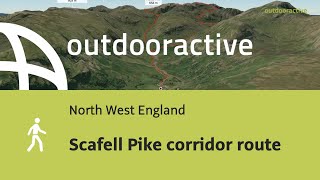 hike in North West England Scafell Pike corridor route [upl. by Lewes]