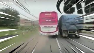 Initial D with indonesian bus [upl. by Haceber]